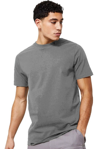 Camiseta Masculina Básica Algodão Premium Modelo Exclusivo