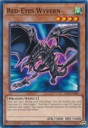 Yugioh! Red-eyes Wyvern - Lds1-en005