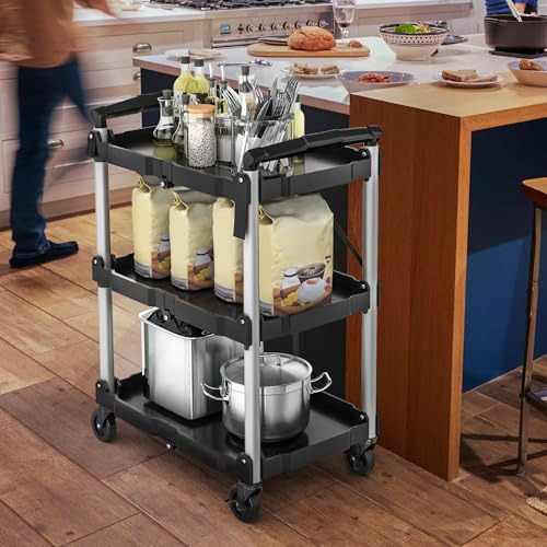 Carro De Utilidad Plegable Yitahome De 240 Libras Con Ruedas