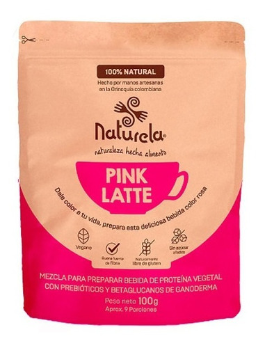 Pink Latte Proteina Vegetal - g a $255