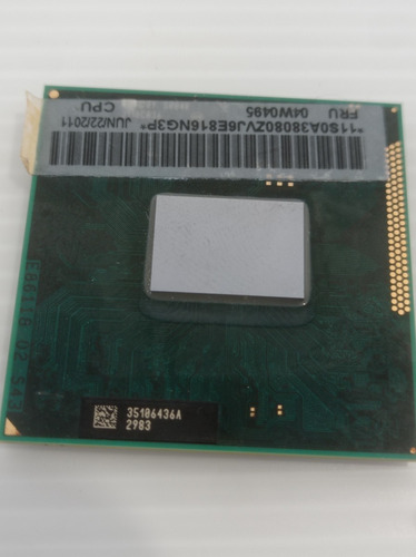 Procesador Intel Core I3-2310m Sr04r N/p Ff8062700999405