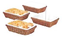 Comprar Soperas X4 Rattan Duppre Apto Para Horno Microondas