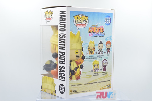 Figura de acción Funko Naruto Shippuden Naruto Six Path Sage/Glows in the dark de Funko Pop! Animation