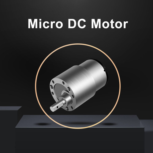 Motor Con Engranajes De Corriente Continua, Turbina Autobloc