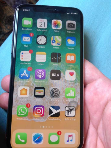 Celular iPhone XS Prata