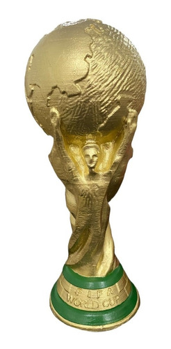 Taça Copa Do Mundo Qatar Fifa Tamanho Real 37 Cm