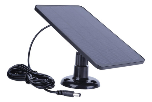 Solar Panel Charger Waterproof For Black Dc5521 Port
