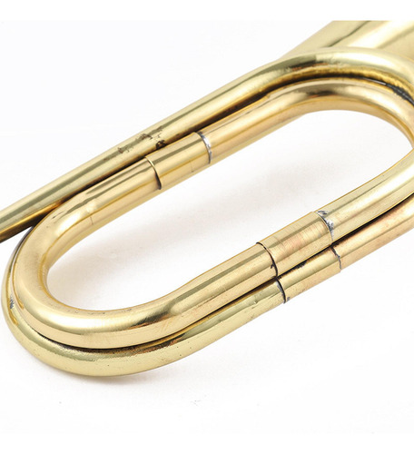 Cuerno De Trompeta Corneta Corneta Chapada En Oro Instrument