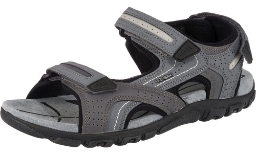 Geox Sandalias Open Toe Hombres, Piedra Lt B076x6q67l_060424