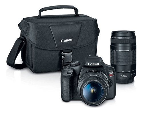 Canon Eos Rebel T7 Dslr Camera With 18-55mm And 75-300mm