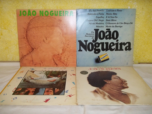 Lp Vinil - Lote 4 Discos João Nogueira