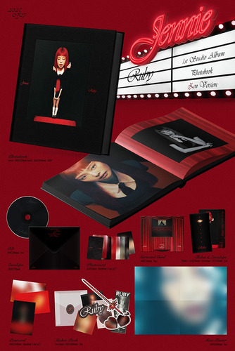 Jennie ( Blackpink ) Album Ruby - Photobook Original
