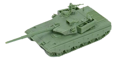 Modelo De Tanque De Carro Sobre Orugas 1:72, Verde