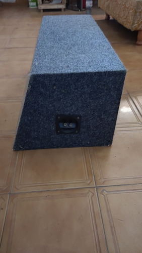 Imagen 6 de 6 de Cajón Para Subwoofer De 10' + Cables De Instalación