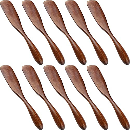 Cuchillos De Madera Para Mantequilla, Esparcidores De Queso,