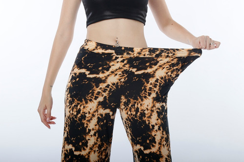 Imagen 2 de 9 de Pantalon Palazzo Modal Viscosa Super Amplio A06