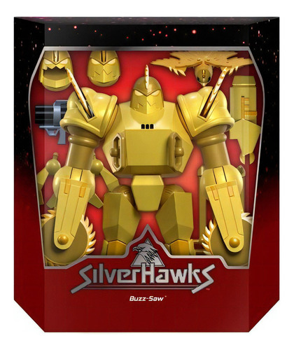 Super 7 Ultimates Buzz-saw Silver Hawks (baron Sierra )