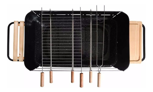 Parrillero Parrilla Portátil Mor Jardín Rodeio Garageimpo