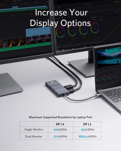 Anker Usb-c Hub Powerexpand 11: Estación 11 Puertos Versátil