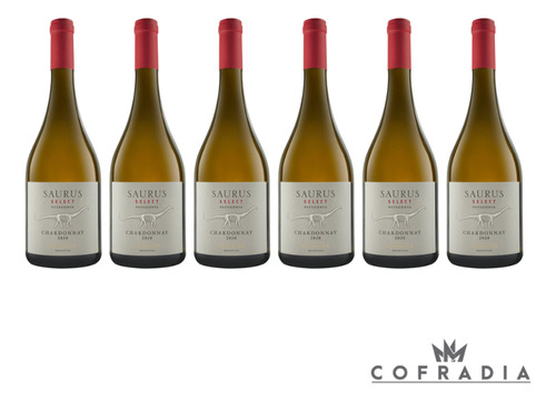 Vino Saurus Select Chardonnay X 750ml Caja X6 Botellas