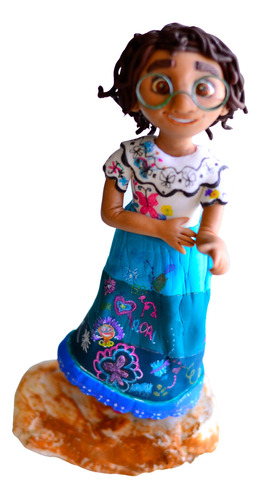 Mirabel Encanto Disney Porcelana Fria. Stock