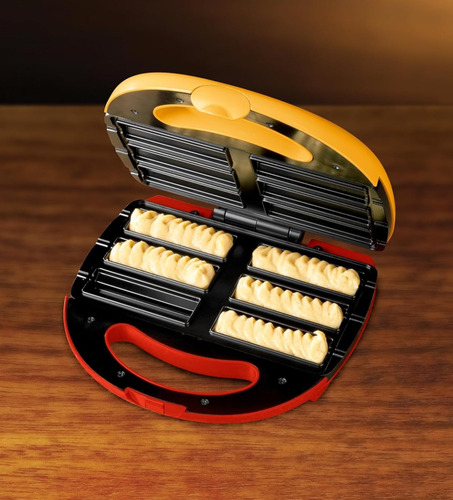 Maquina Churros Mini Caseros 6 Pzas Antiadherente Nostalgia