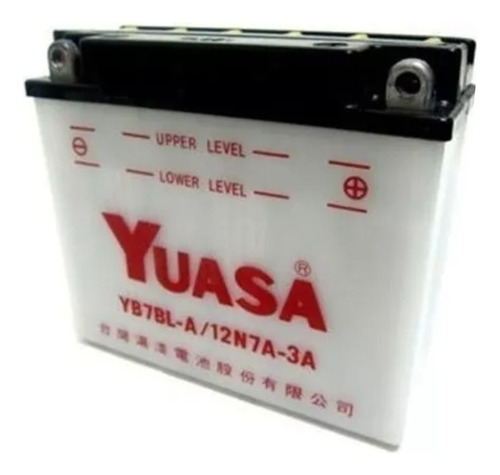 Bateria Yuasa Yb7bl A = 12n7a-3a = 12n7b-3a Storm Fas Motos