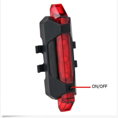 Farol Bike Led Bicicleta Dianteira Traseira- Recarregável