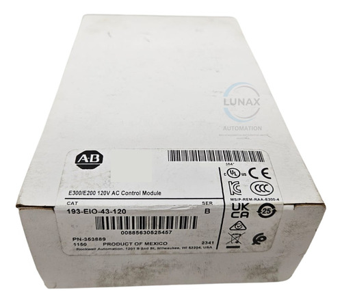 Allen Bradley 193-eio-43-120 Relé Sobrecarga Electr Original