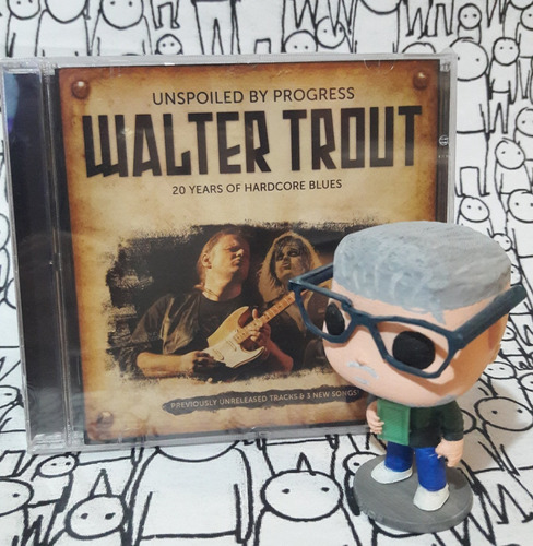 Walter Trout - Unspoiled By Progress - Cd Igual A Nuevo