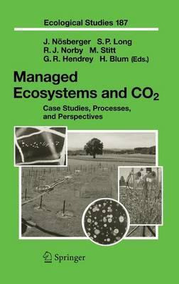 Libro Managed Ecosystems And Co2 - Josef Nosberger