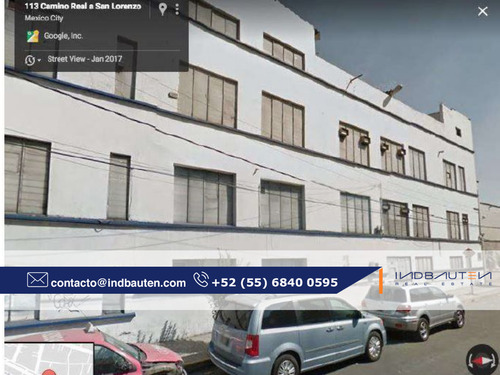 Ib-cm0113 - Edificio Comercial En Venta En Iztapalapa, 7,076 M2.