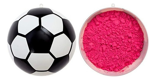 Balón De Revelación De Género Fútbol Azul Y Rosa