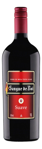 Vinho Uvas Diversas Sangue de Boi adega Vinícola Aurora 1 L