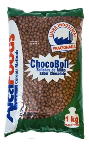 Flocos De Milho Choco Boll Alcafoods Granel 1kg