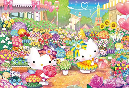 Rompecabezas De 1000 Piezas Beverly Hello Kitty Flower Marke
