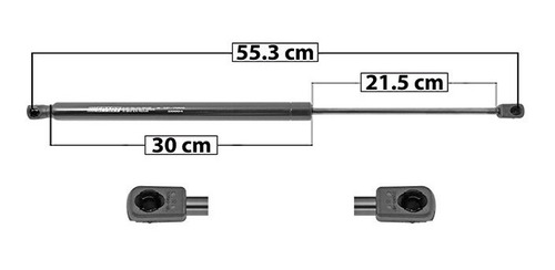 Amortiguador 5a Puerta Izq O Der Gmc Acadia 07-15 Spart