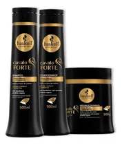 Comprar Kit Haskell Cavalo Forte Shampoo Condicionador Mascara 500ml
