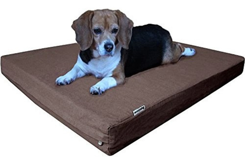 Cama De Perro De Espuma De Memoria Premium Dogbed4less, Orto