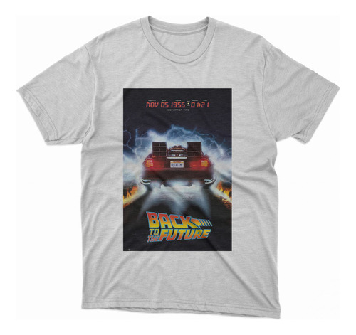 Playera Volver Al Futuro 2 Blanca