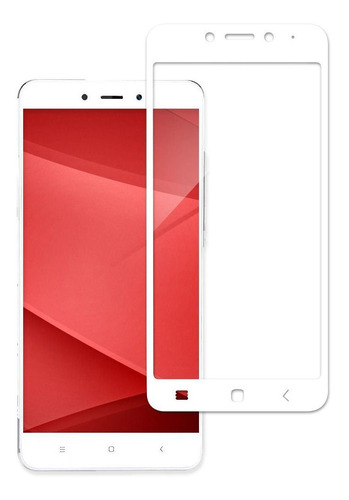 Vidrio Templado Para Xiaomi Redmi 4x Color Blanco - K-ubo