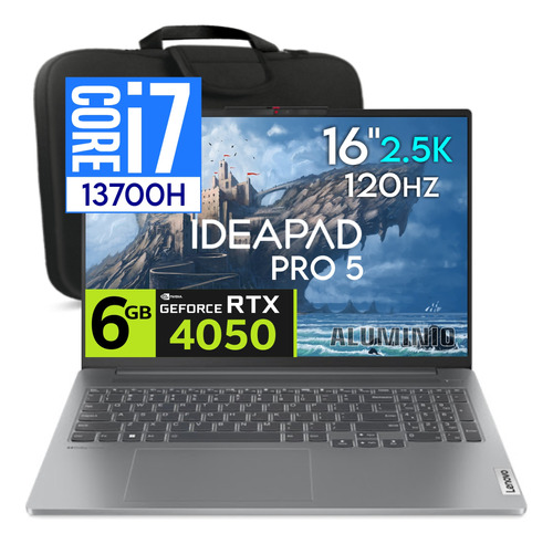 Lenovo Ideapad Pro 5 Ci7 13700h 16gb 512gb Rtx4050 16' 2.5k
