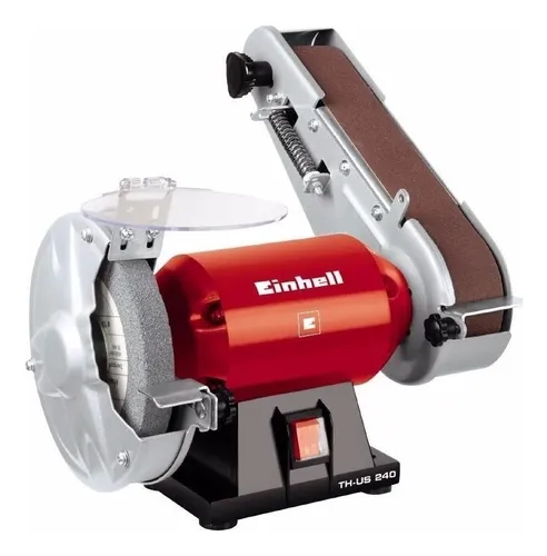 Amoladora De Banco C/lijadora 240w Einhell Th-us 240 Color Rojo