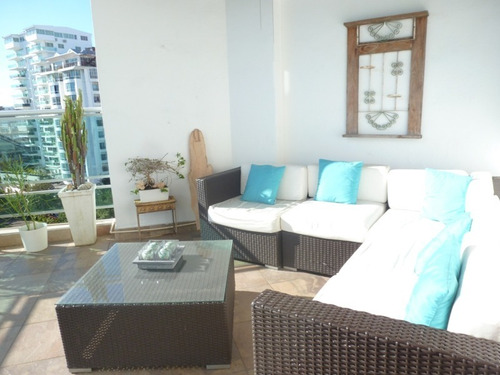 Imagen 20 de 30 de Hermoso Penthouse En Urbanizacion Real, Precio De Alquiler Amueblado Us$3,500.00