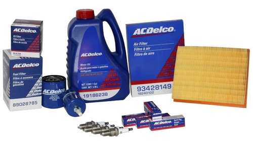 Kit Afinacion Chevy Ac Delco, C/ Aceite Multigrado, 20w50