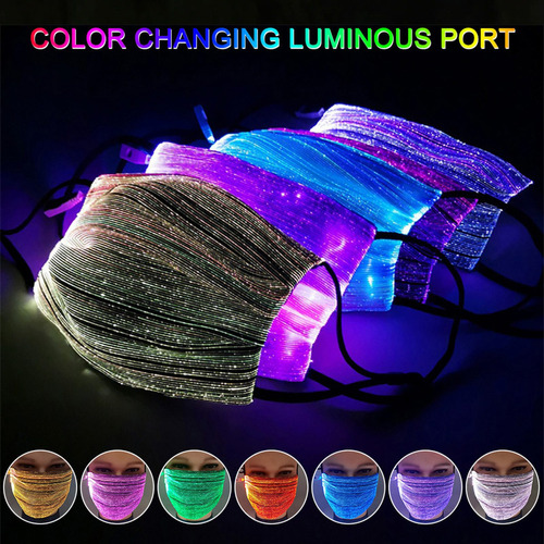 Luces Luces De Color Luces Led Mascarilla Brillante 7