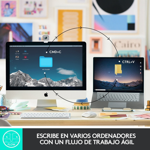 Imagen 8 de 10 de Teclado Avanzado Recargable Logitech Mx Keys Mini - Negro