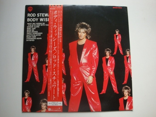 Rod Stewart Body Wishes Lp Vinilo Japon 83 Rk