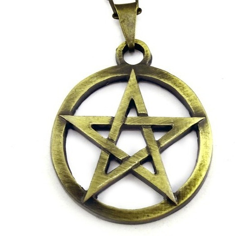 Pentagrama Corrente Estrela De Cinco Pontas Wicca 