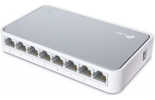 Switch De Red Tp-link Tl-sf1008d 10/100 8 Puerto Rj45 200mb